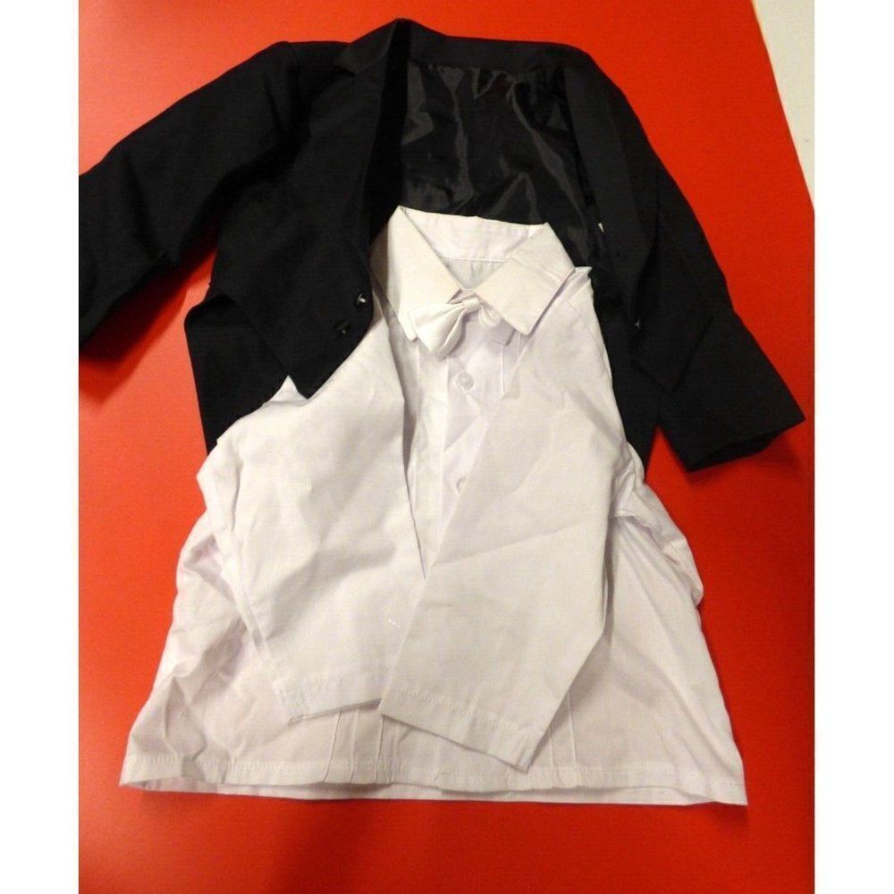 Little Boy’s Formal Shirt and Frock Jacket, 24mnts